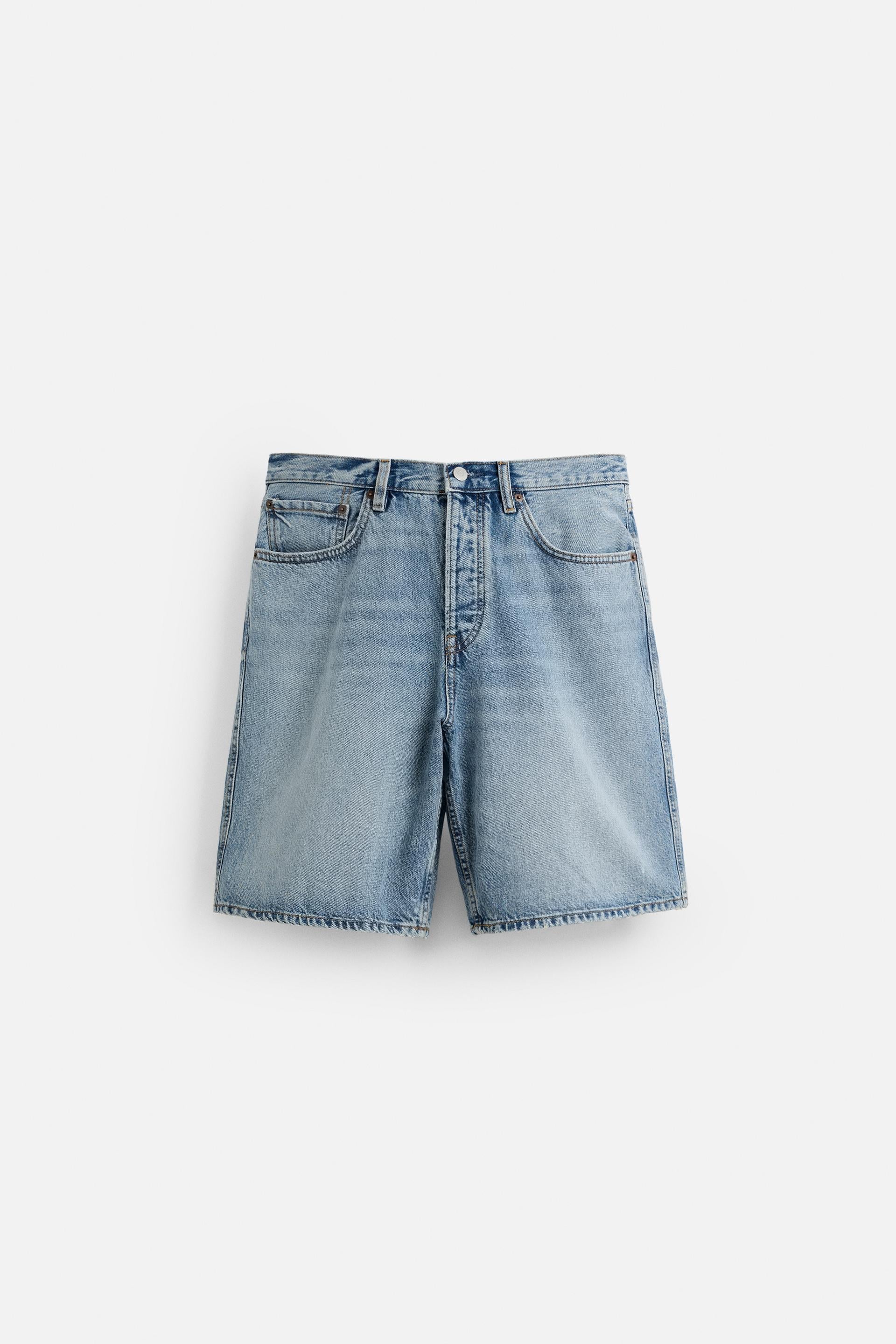 BERMUDA DENIM STRAIGHT FIT