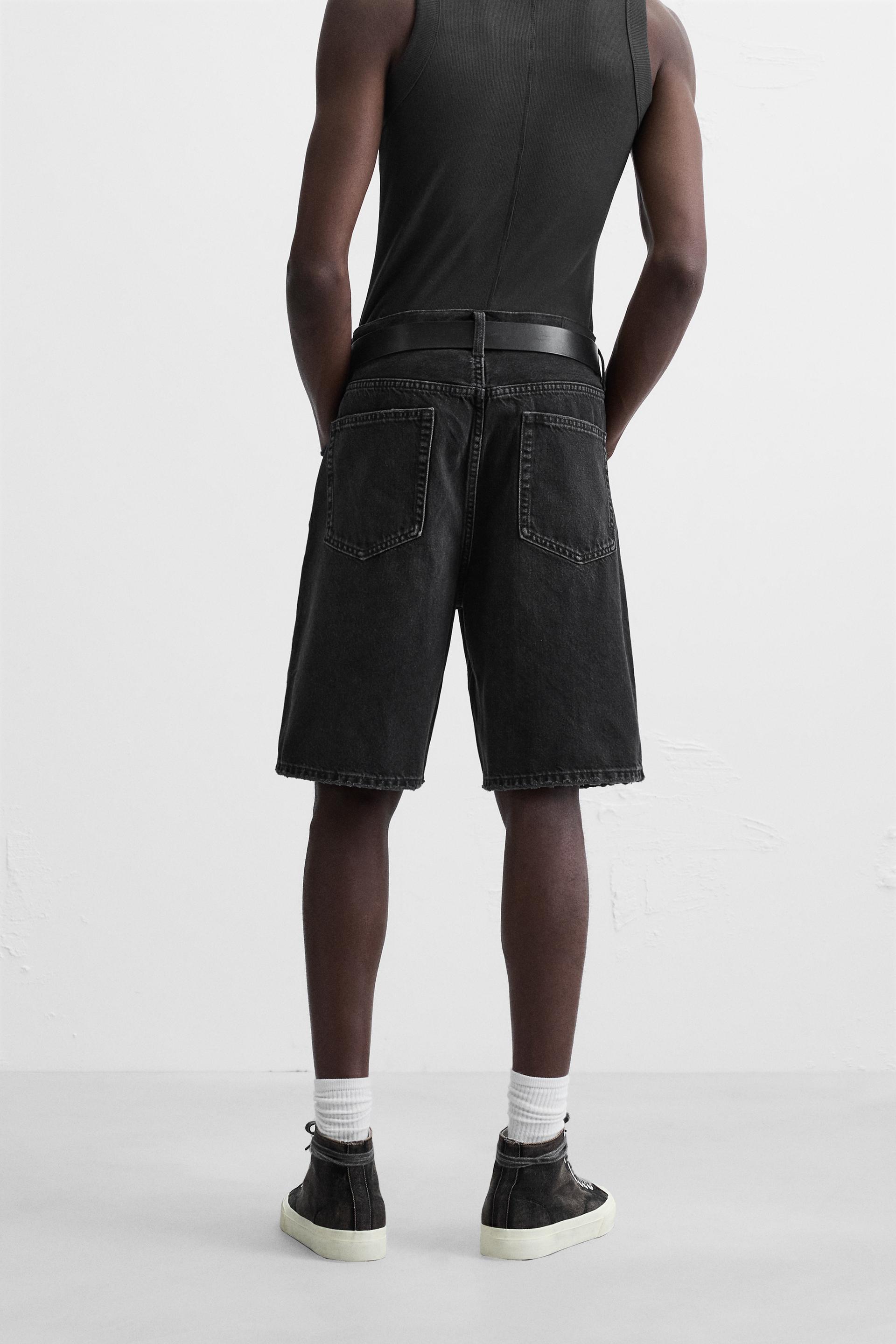 BERMUDA DENIM STRAIGHT FIT